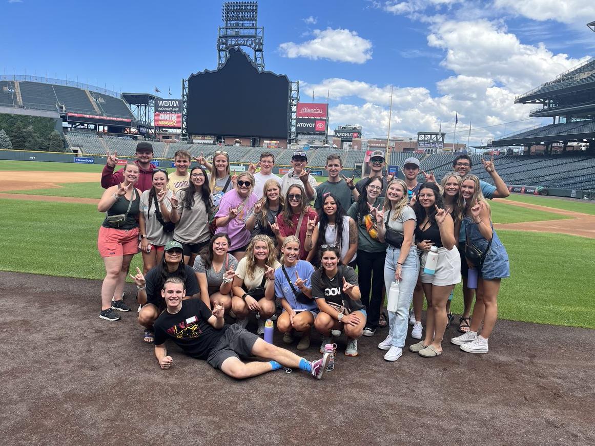 A recent ambassador retreat featured a tour of Coors Field